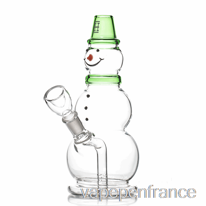 Bonhomme De Neige En Chanvre Bong Stylo Vape Vert